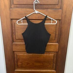 Lululemon Align Twist-Back Tank Top *Light Support, C/D Black sz 6